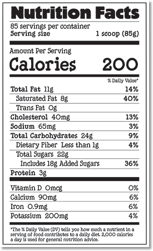 Nutrition Facts