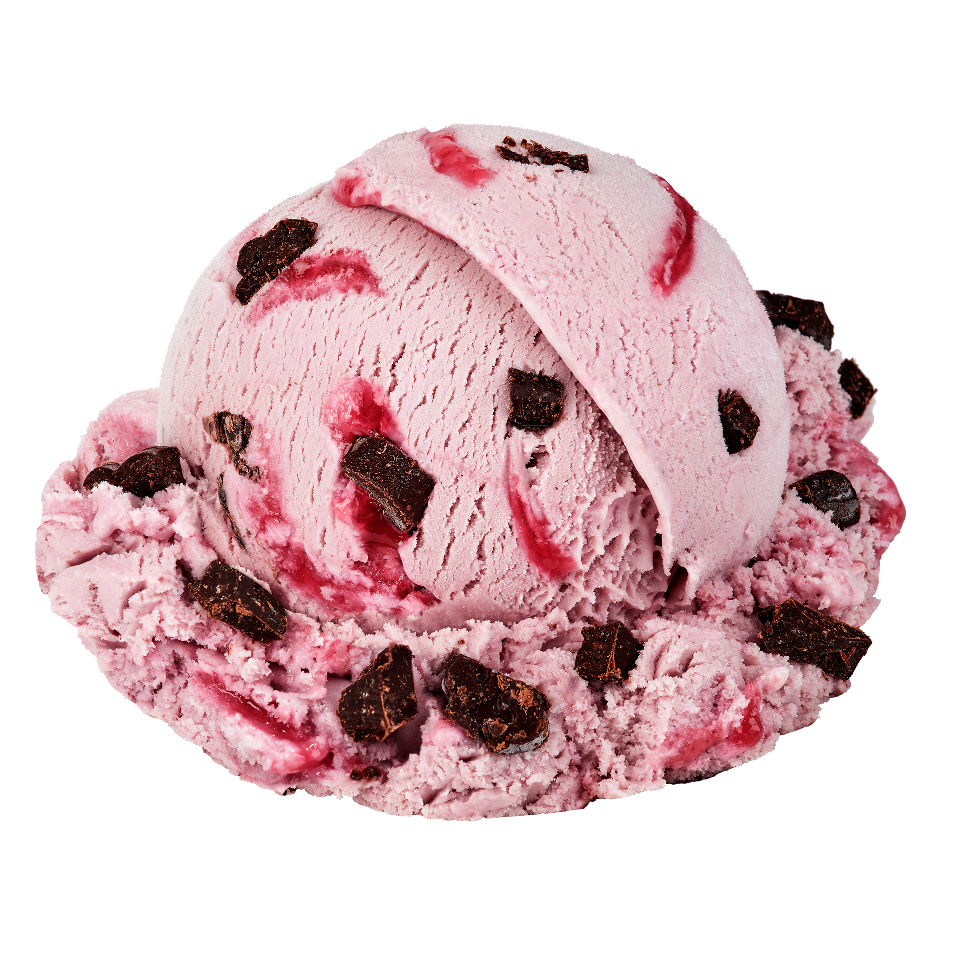 Scoop of Ice Cream with ingredients