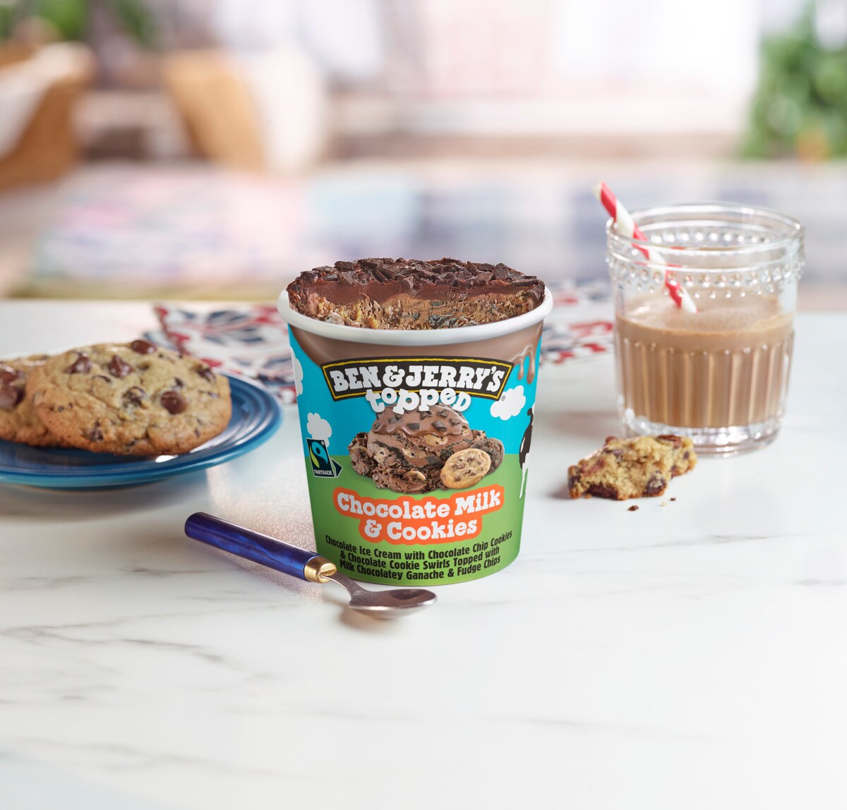 Chocolate Milk & Cookies Topped - Pint 4 / 5
