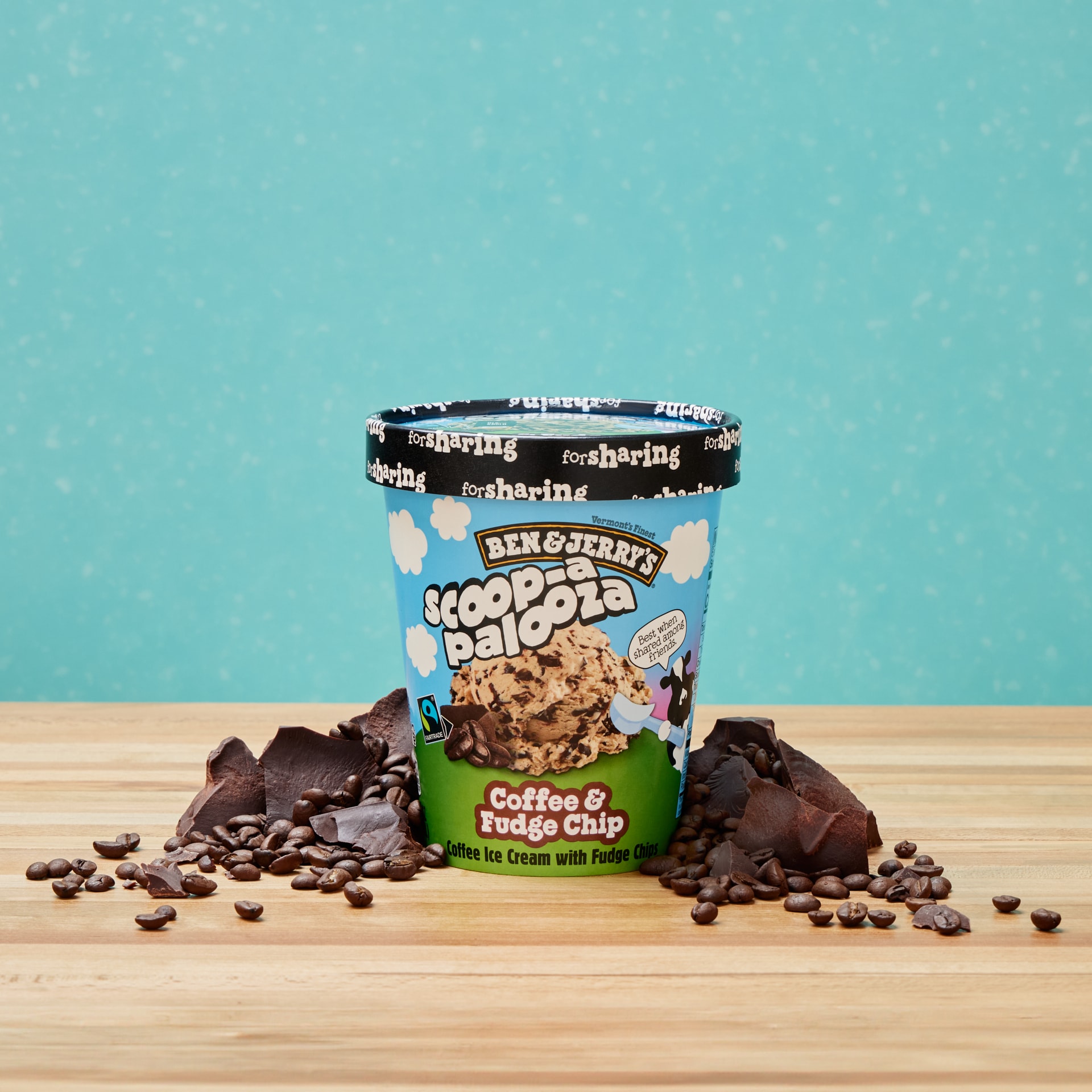 Coffee & Fudge Chip Scoop-apalooza 28oz
