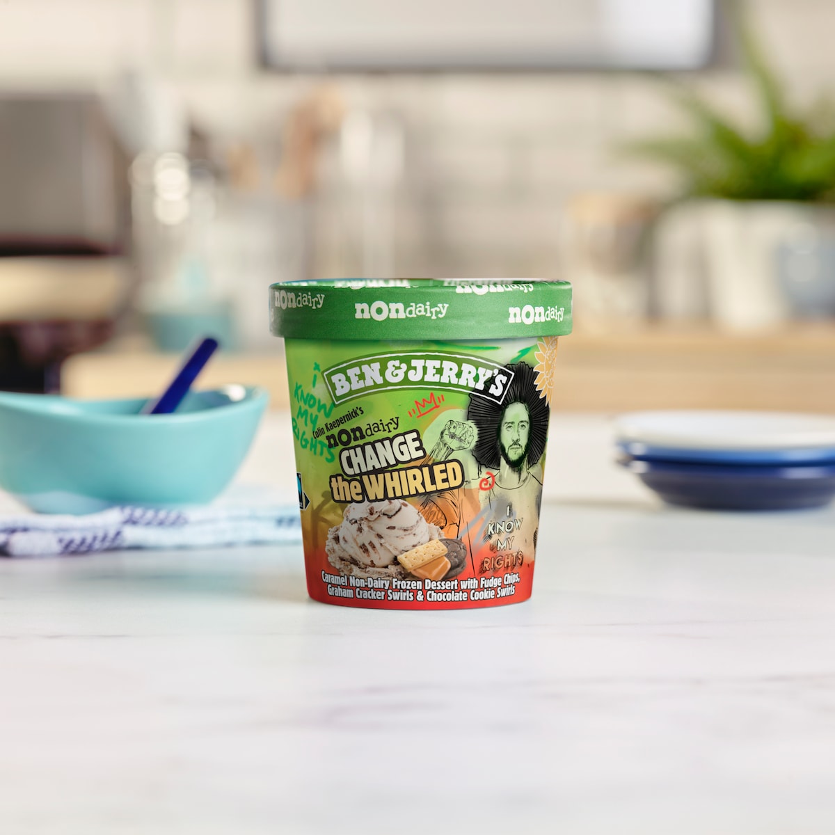 Colin Kaepernick’s Change the Whirled Non-Dairy - Pint 3 / 5