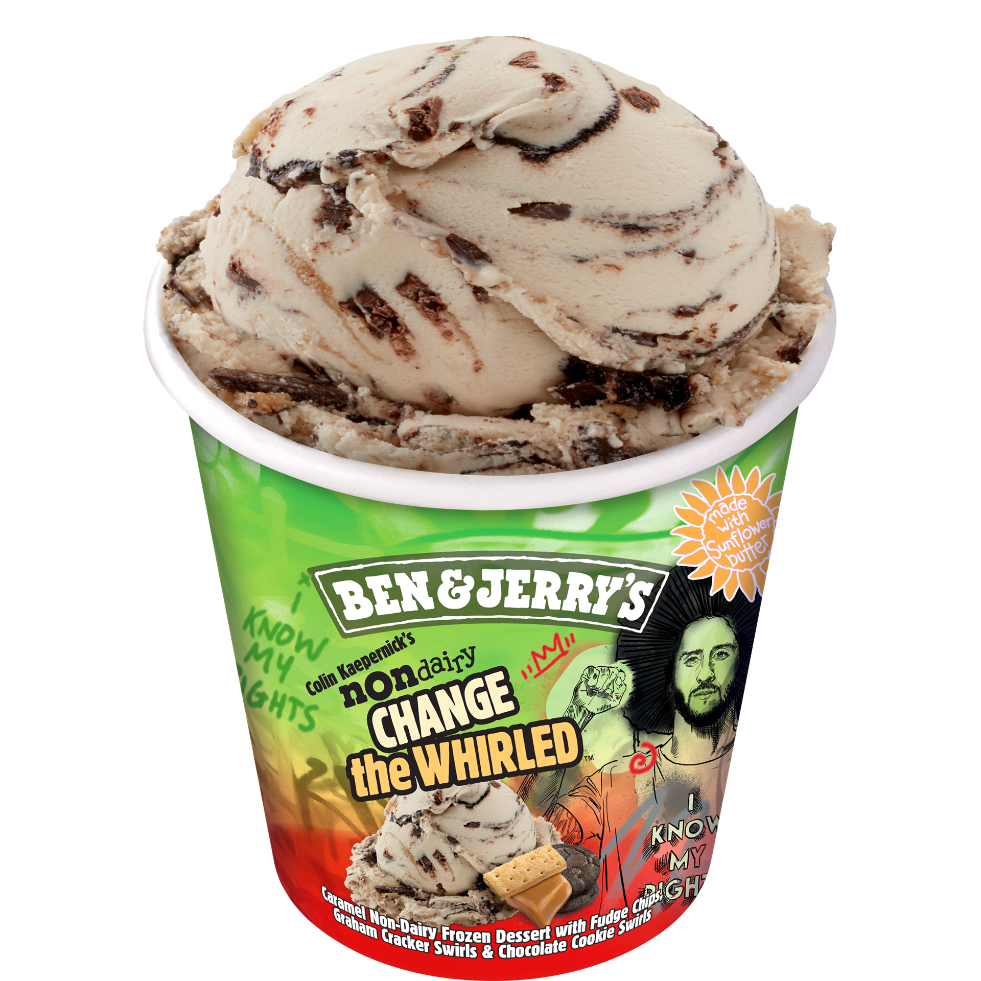 Colin Kaepernick’s Change the Whirled™ Sunflower Butter Pint
