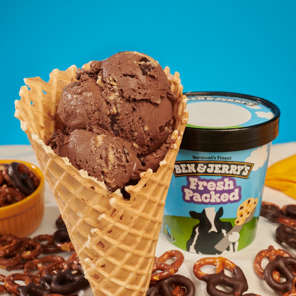 Impretzively Fudged™ Ice Cream - Bulk 1 / 3
