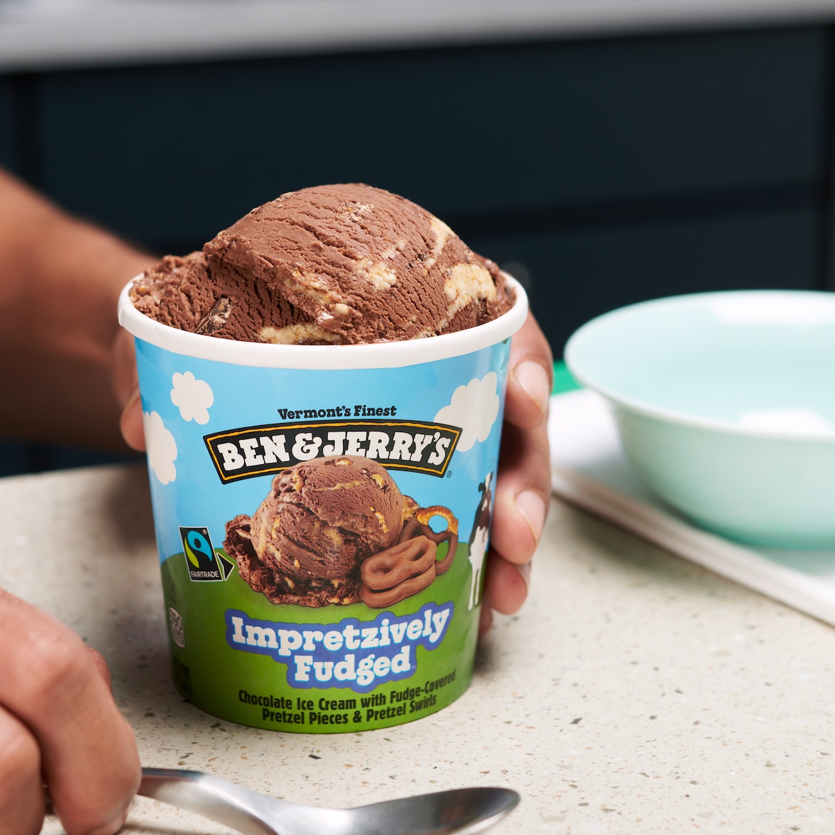 Impretzively Fudged™ Ice Cream - Pint 2 / 3