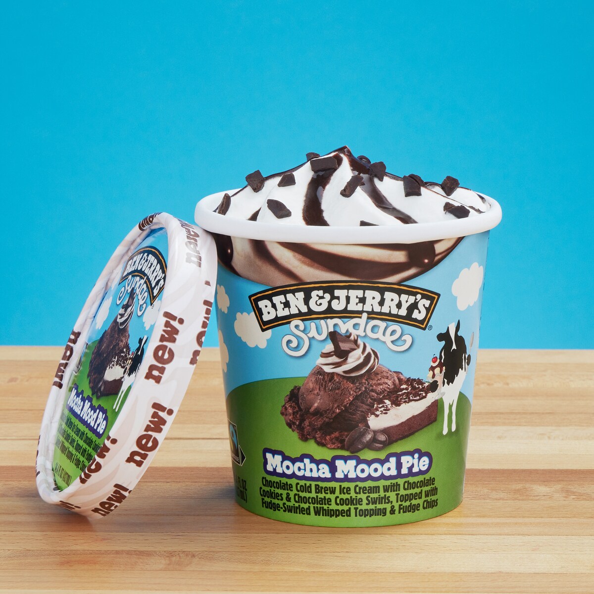 Mocha Mood Pie™ Sundae - Pint 1 / 3