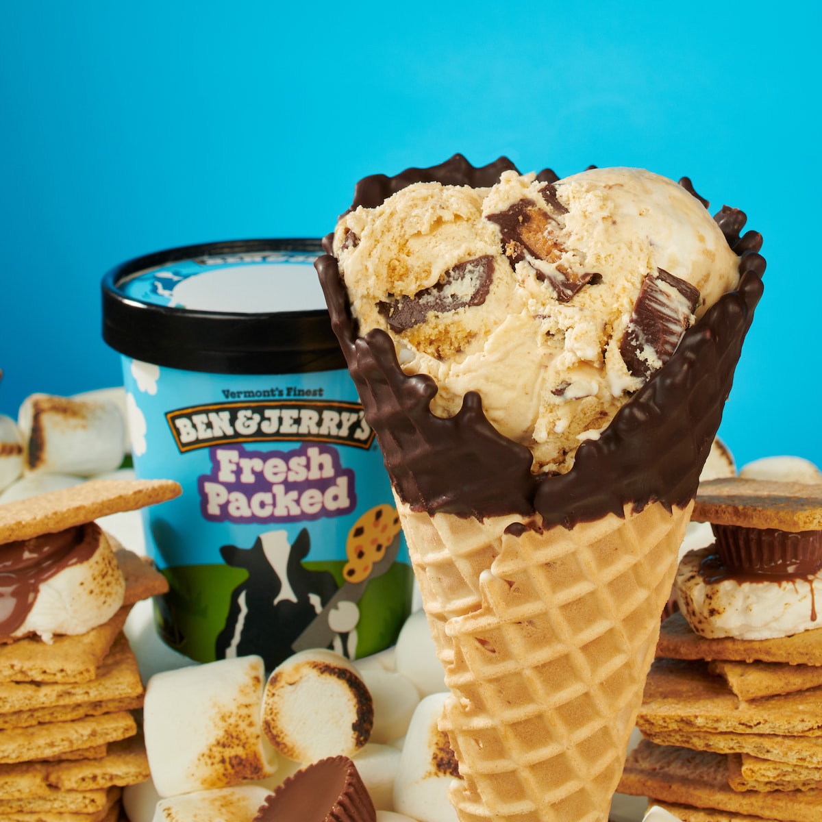 PB S'more Ice Cream - Bulk 1 / 3