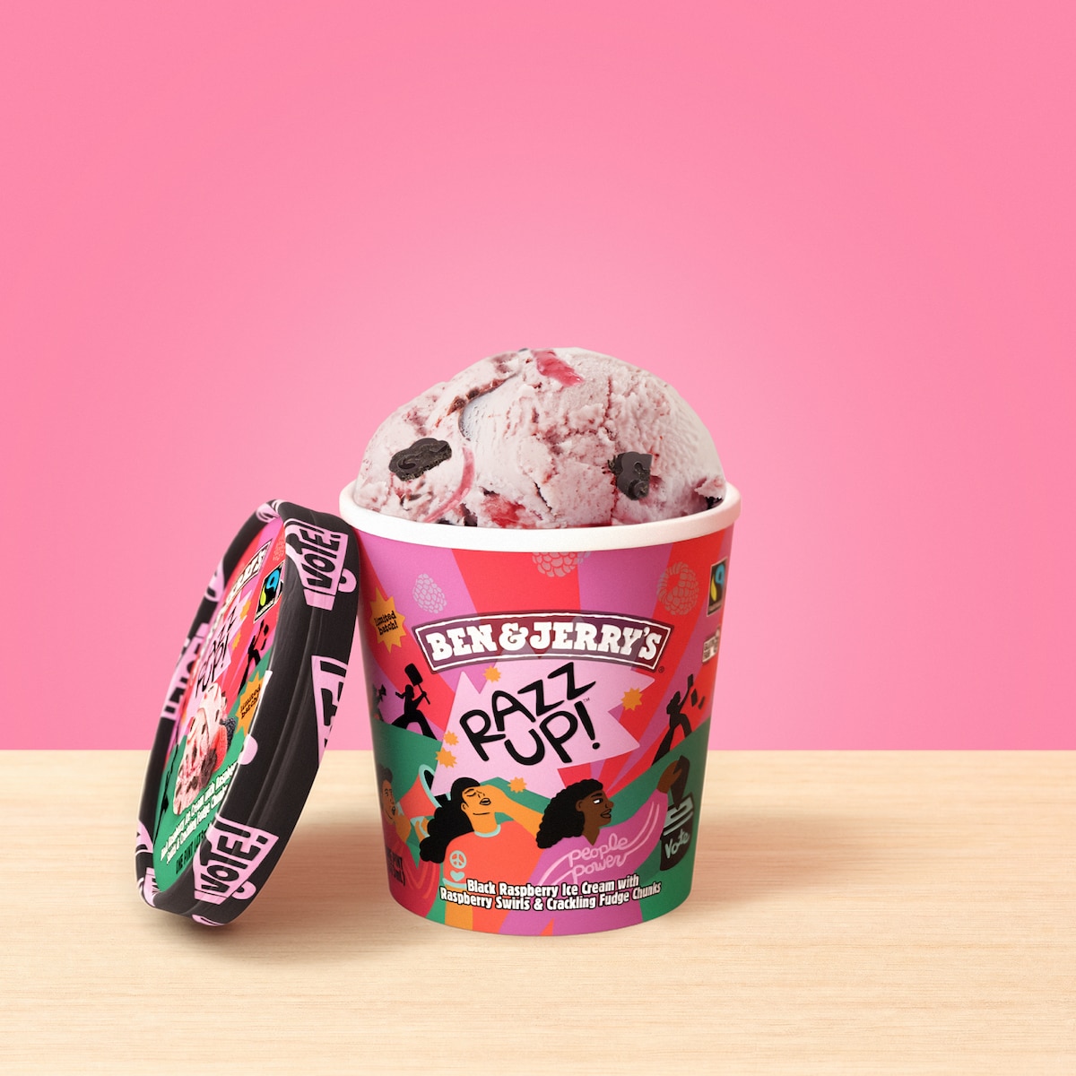 Razz Up Ice Cream - Pint 4 / 6