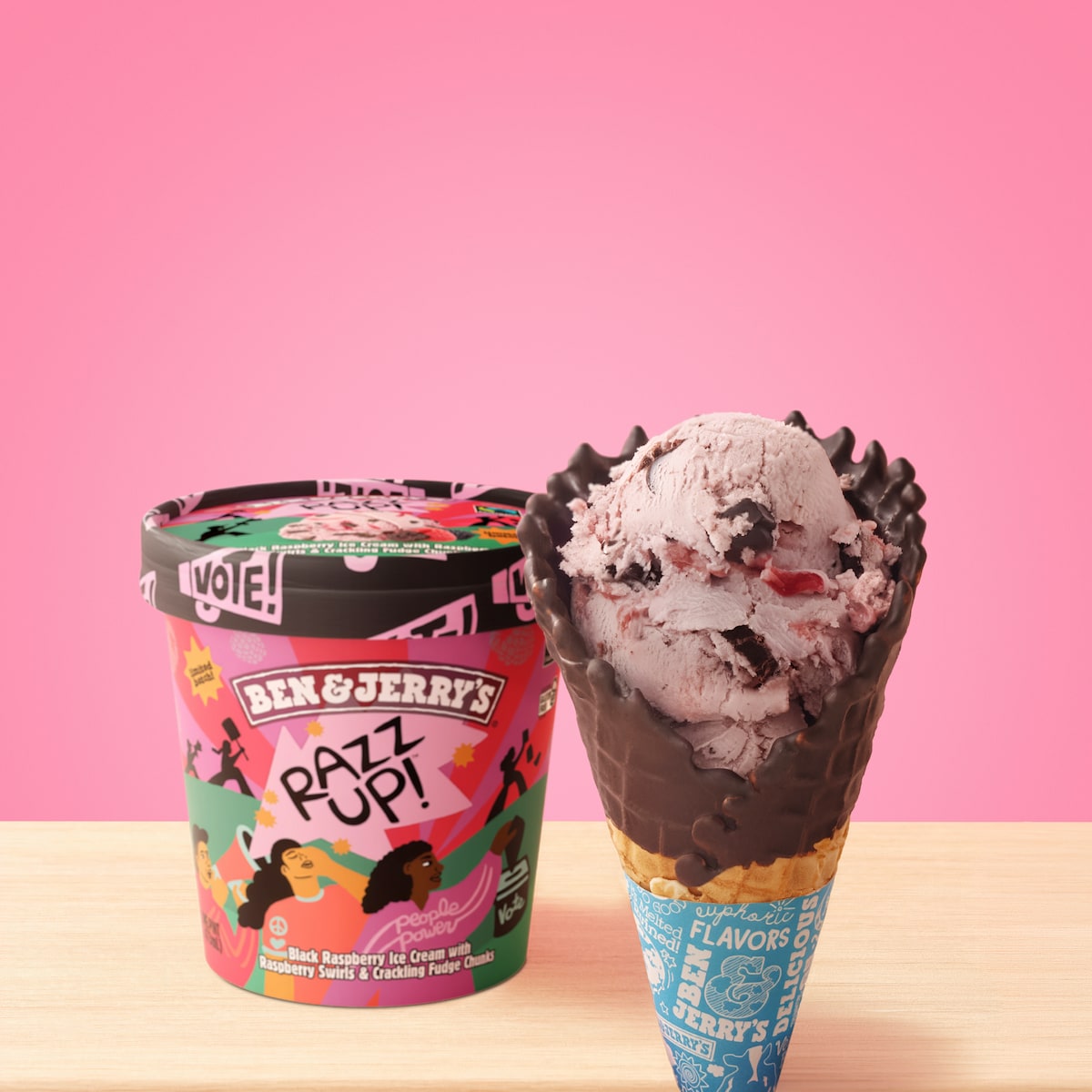 Razz Up Ice Cream - Bulk 3 / 3