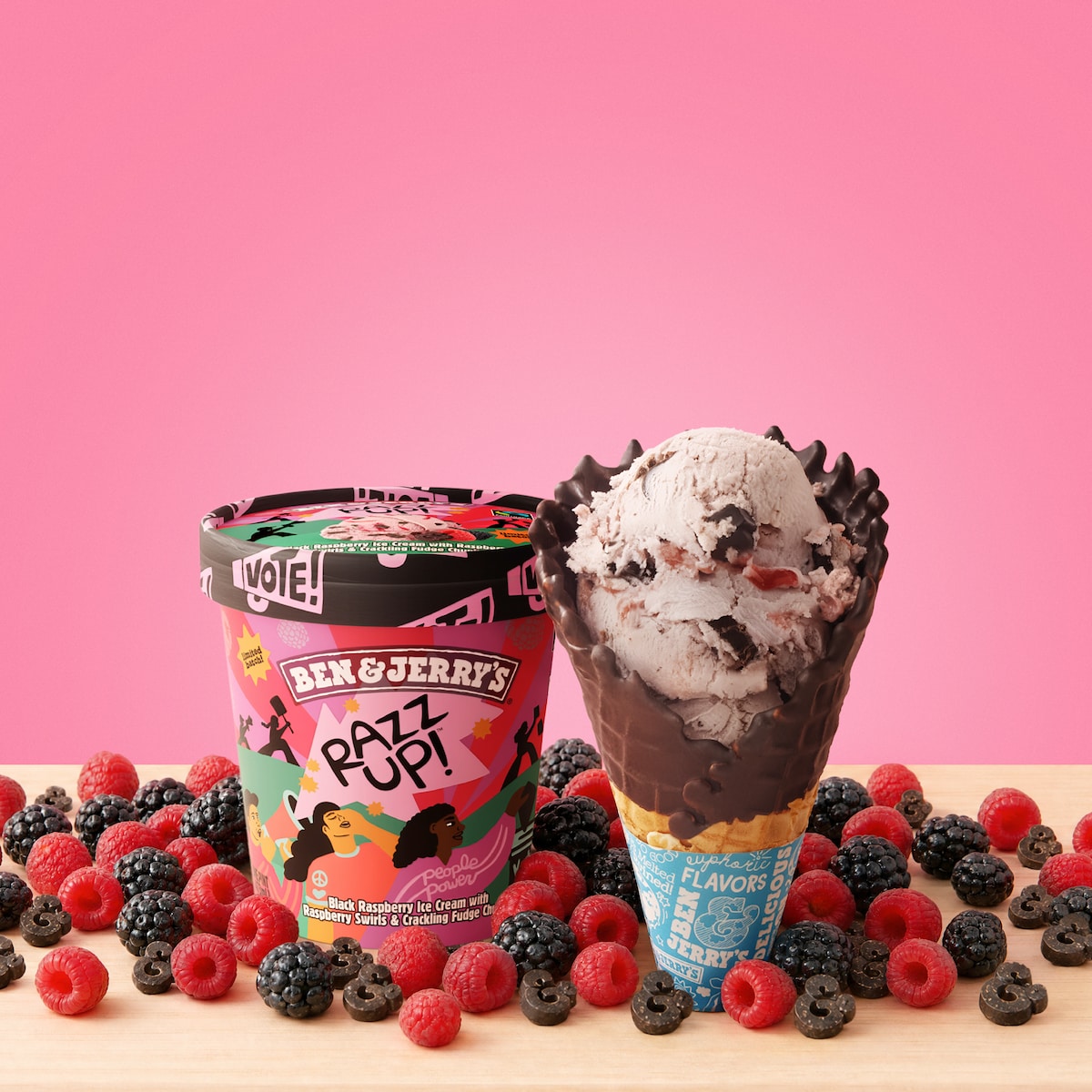 Razz Up Ice Cream - Bulk 2 / 3