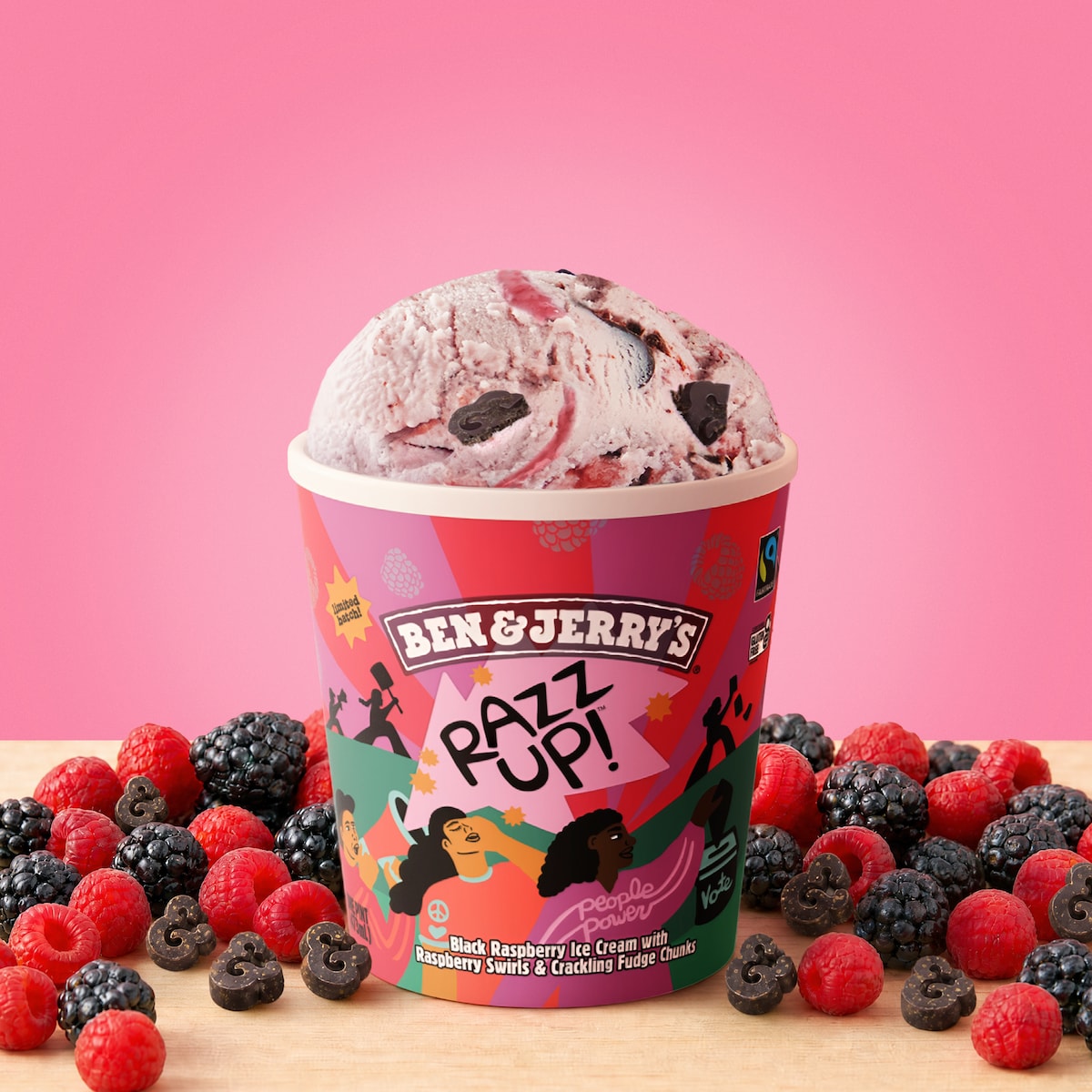Razz Up Ice Cream - Pint 3 / 6