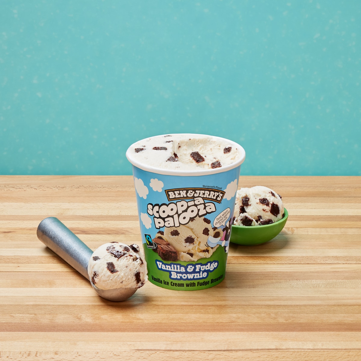 Vanilla & Fudge Brownie Scoop-apalooz - 28oz 7 / 8