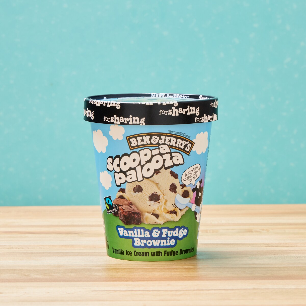 Vanilla & Fudge Brownie Scoop-apalooz - 28oz 4 / 8