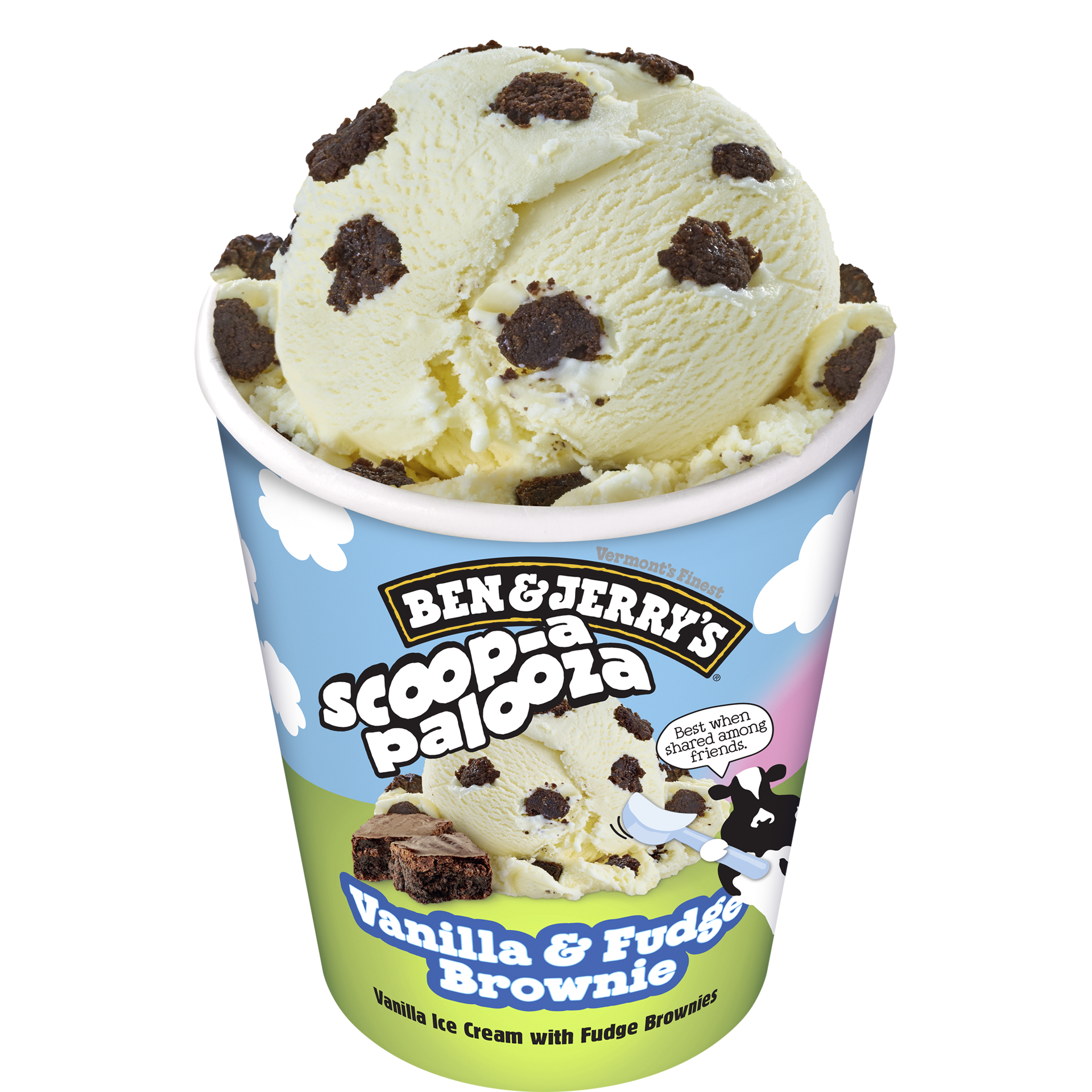 Vanilla & Fudge Brownie Scoop-apalooza 28oz