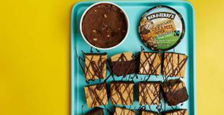 Chocolate & Peanut Butter Vegan Fudge