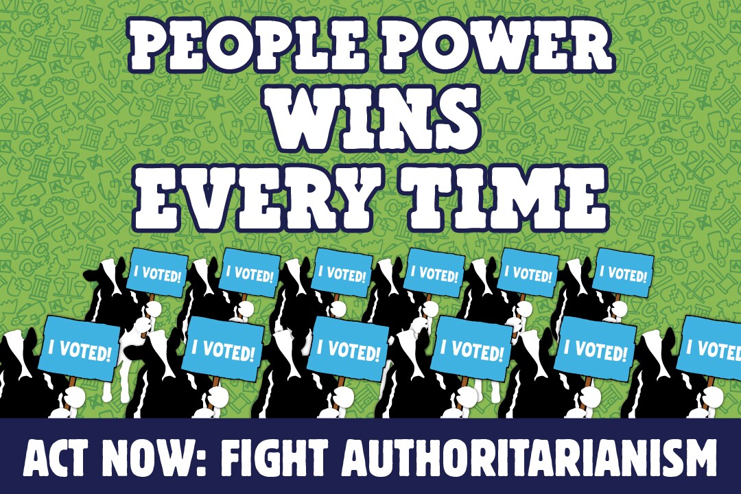 People power wins every time