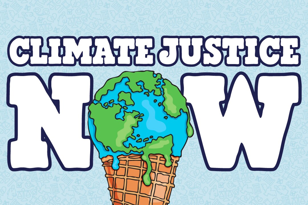 Climate Justice Now illustration