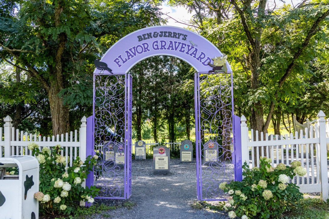 Ben & Jerry's Flavor Graveyard, Waterbury, Vermont