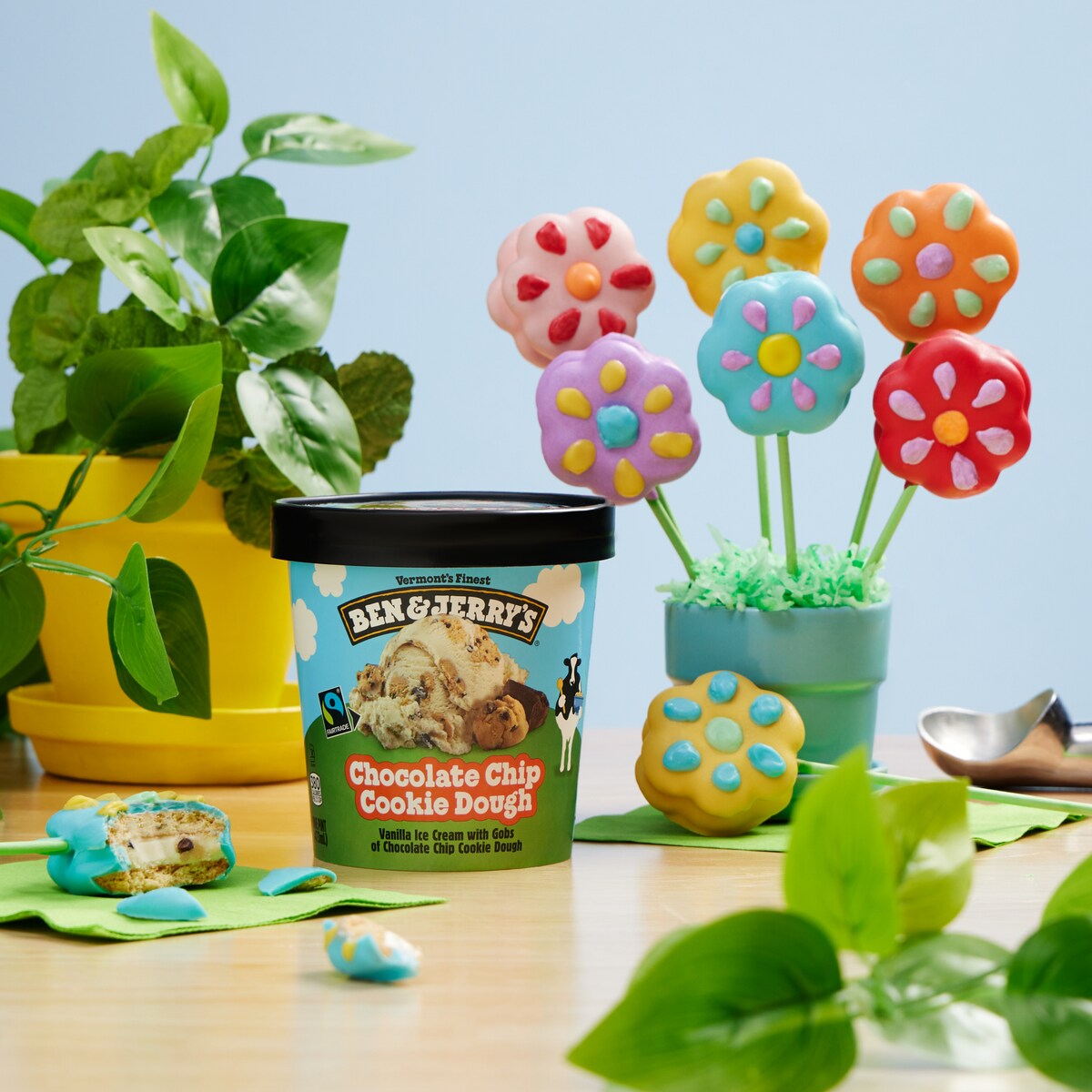 RECIPE: Ice Cream Flower-wiches
