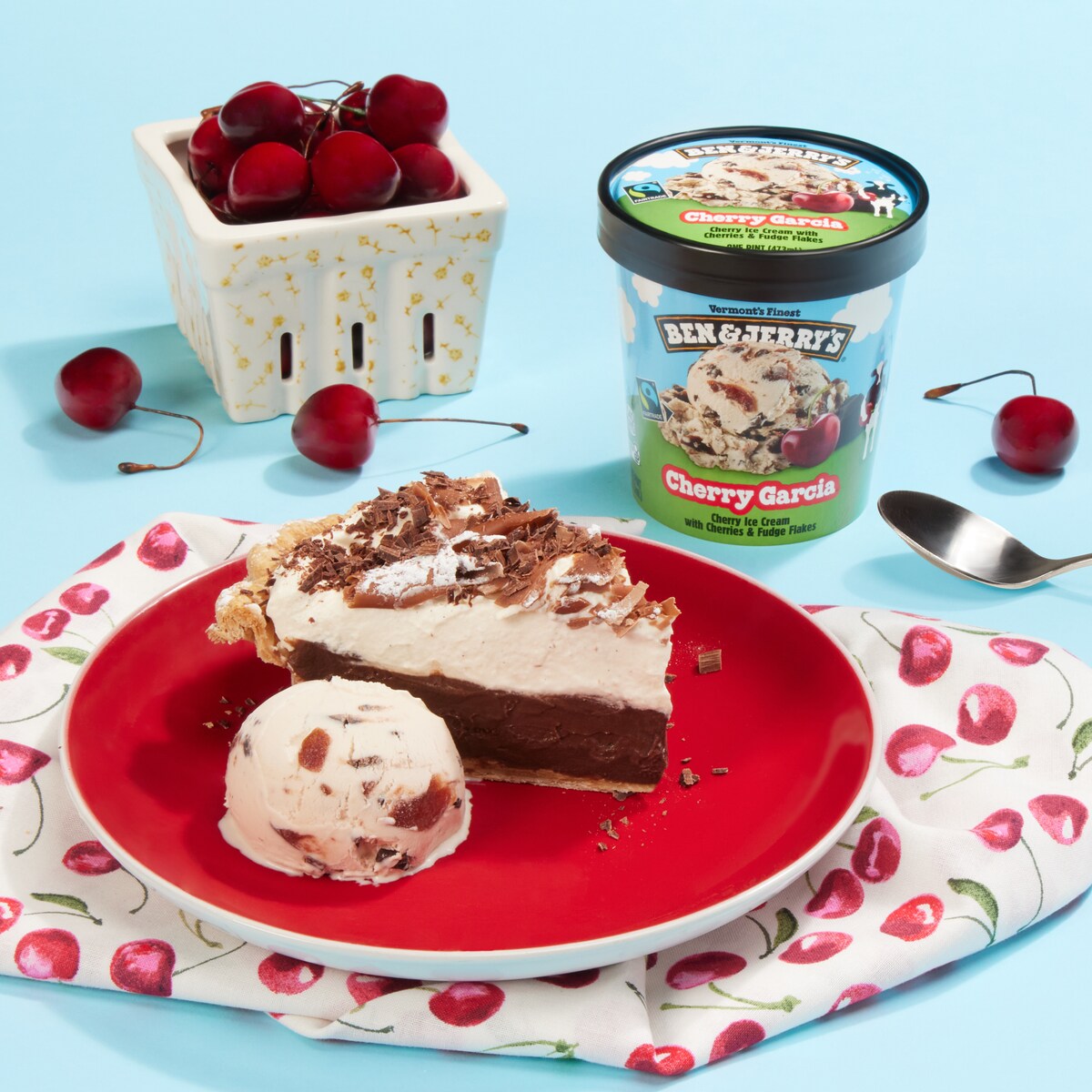 Chocolate Cream Pie & Cherry Garcia | Ben & Jerry's