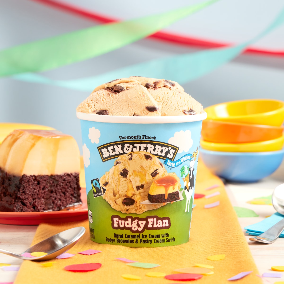 Fudgy Flan Ice Cream - Pint 4 / 4