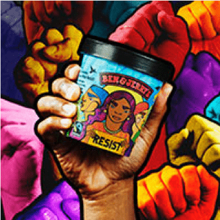 Pint of Ben & Jerry's Pecan Resist