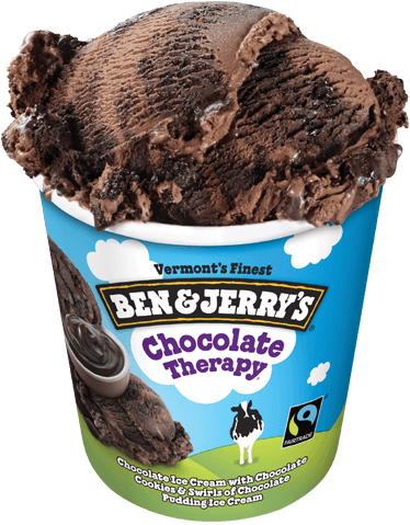 A Pint of Chocolate Therapy Ice Cream