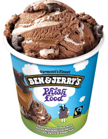 A Pint of Phish Food Ice Cream