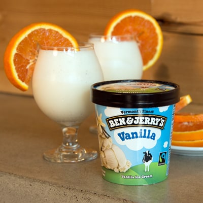 Ben & Jerry's - Orange Dream Beer Milkshake