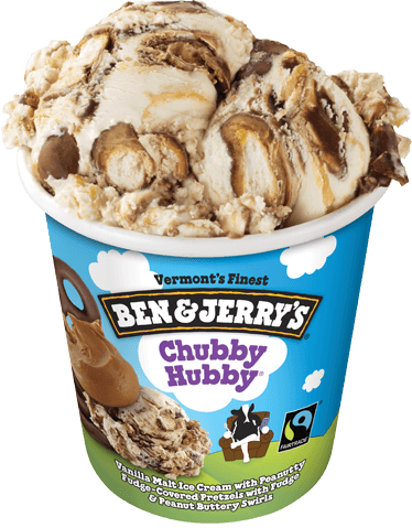 A Pint of Ben & Jerry's Chubby Hubby