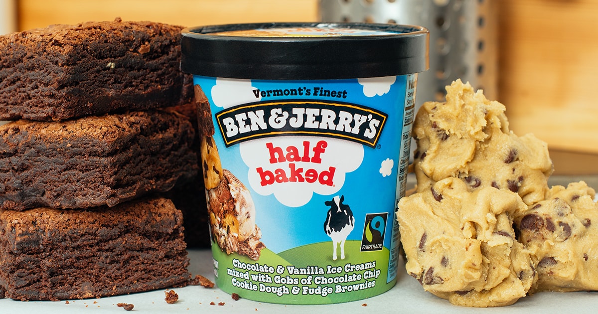 Ben & jerry's half baked sale