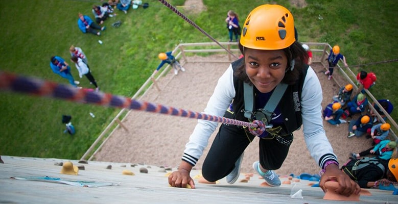Ben & Jerry's - Wall climbing