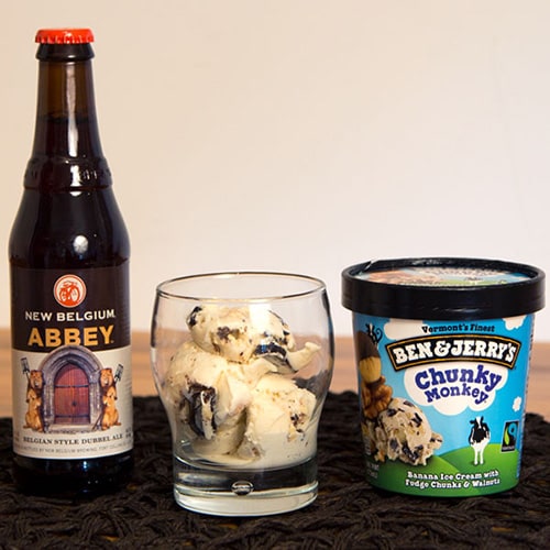 Abbey Belgian-Style with Chunky Monkey
