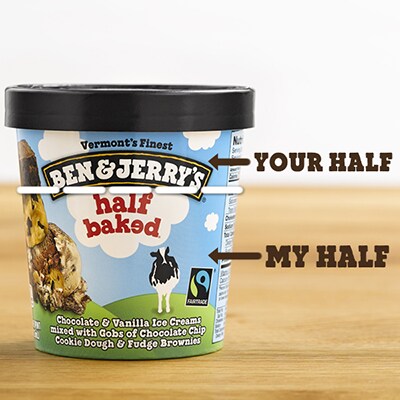 Do you worry about sharing a pint of Ben & Jerry's ice cream?