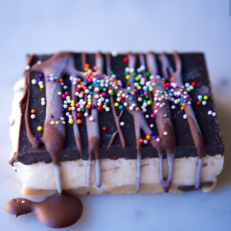Half-baked Ice cream bar