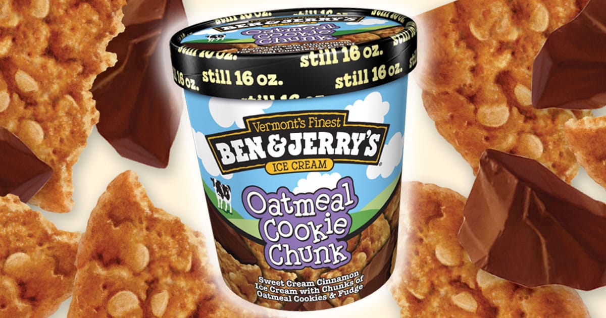 Oatmeal Cookie Chunk Ben & Jerry’s