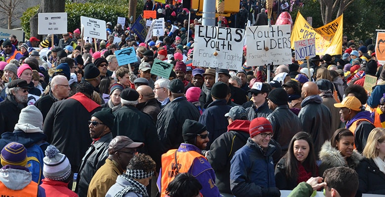 Moral March in Raleigh, 2015