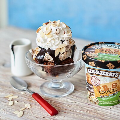 Ben & Jerry's Vegan Brownie Sundae