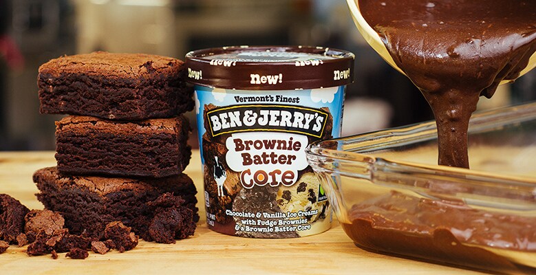 Ben & Jerry's Brownie Batter Core