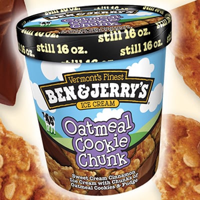 Ben & Jerry's Oatmeal Cookie Chunk