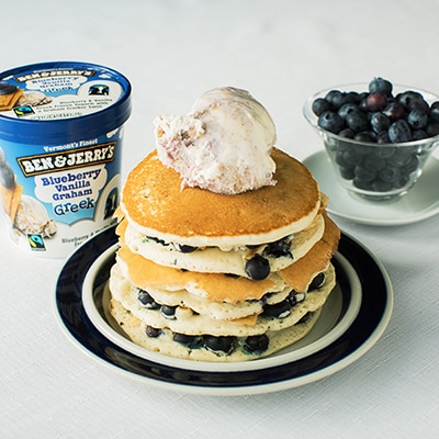 Ben & Jerry's Blueberry Vanilla Graham Greek Frozen Yogurt