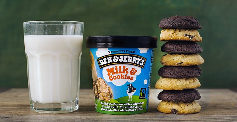 Ben & Jerry's Milk & Cookies