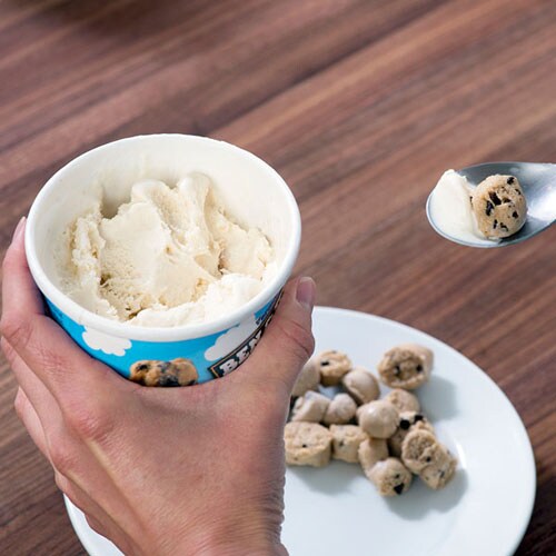Pile of chunks taken out of your pint