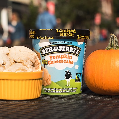 Pumpkin cheesecake ben online and jerry's