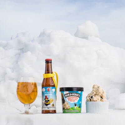 Ben & Jerry's and New Belgium Brewing beer and ice cream pairing