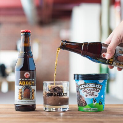Ben & Jerry's and New Belgium Brewing beer and ice cream pairing