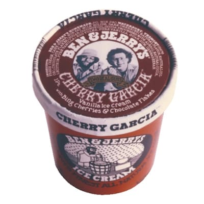 Old packaging, Ben & Jerry's Cherry Garcia