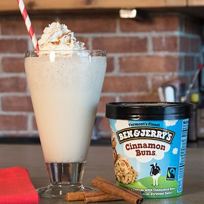 Ben & Jerry's - Buzzed Cinnamon Buns Shake