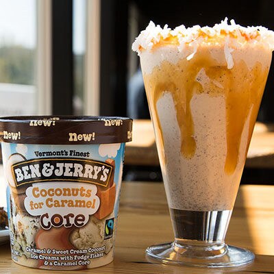 Ben & Jerry's - Coconuts for Caramel Shake