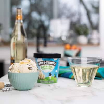 White Wine with Pistachio Pistachio