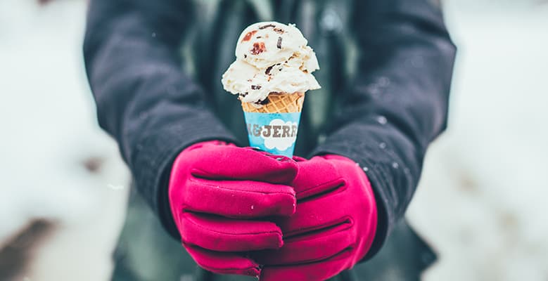 Want Ice Cream in Winter? Keeping Your Shop Open or Not